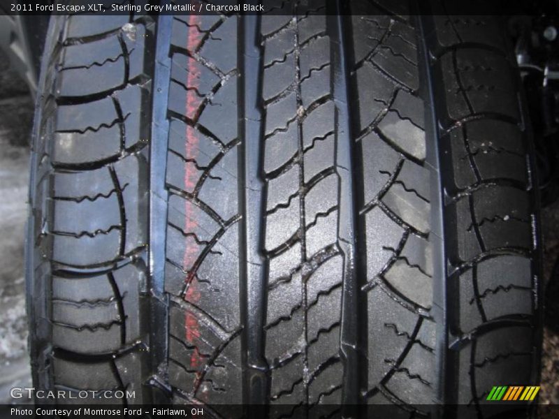 Sterling Grey Metallic / Charcoal Black 2011 Ford Escape XLT