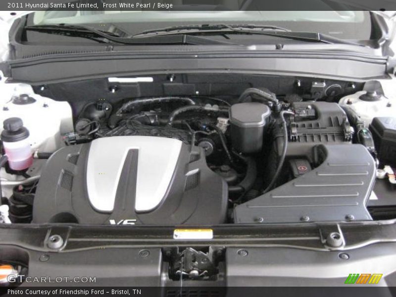  2011 Santa Fe Limited Engine - 3.5 Liter DOHC 24-Valve VVT V6