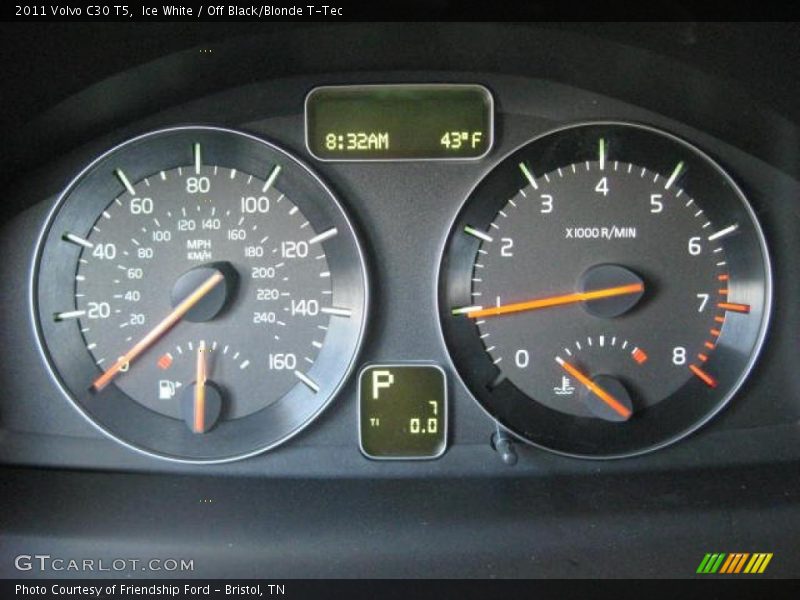  2011 C30 T5 T5 Gauges