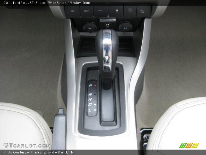 White Suede / Medium Stone 2011 Ford Focus SEL Sedan