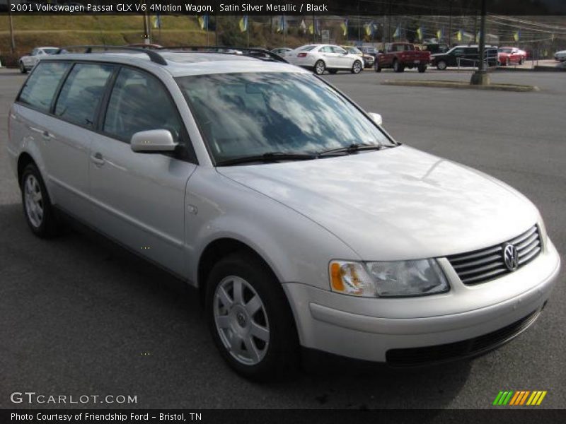 Satin Silver Metallic / Black 2001 Volkswagen Passat GLX V6 4Motion Wagon
