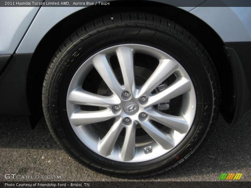  2011 Tucson Limited AWD Wheel