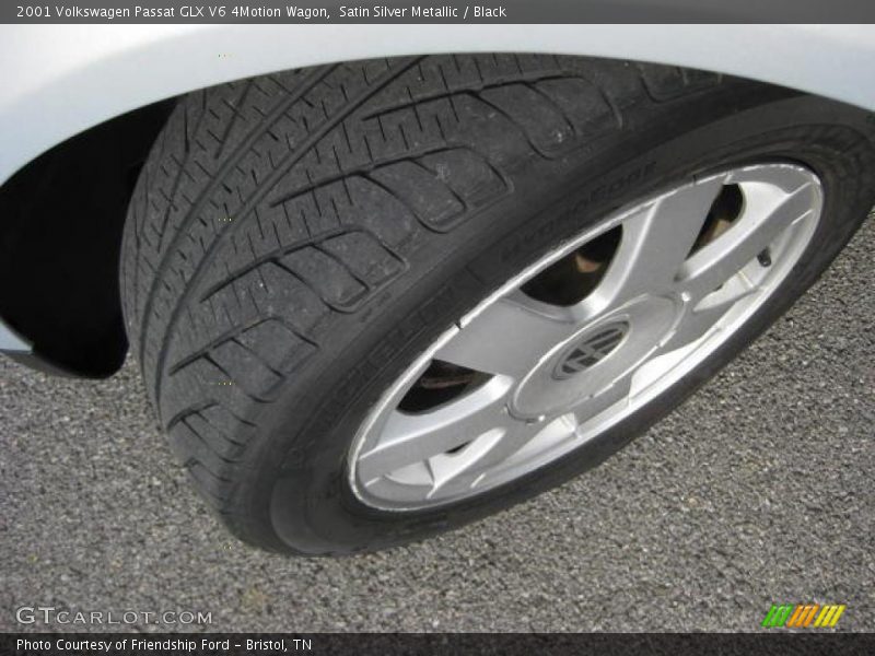 Satin Silver Metallic / Black 2001 Volkswagen Passat GLX V6 4Motion Wagon