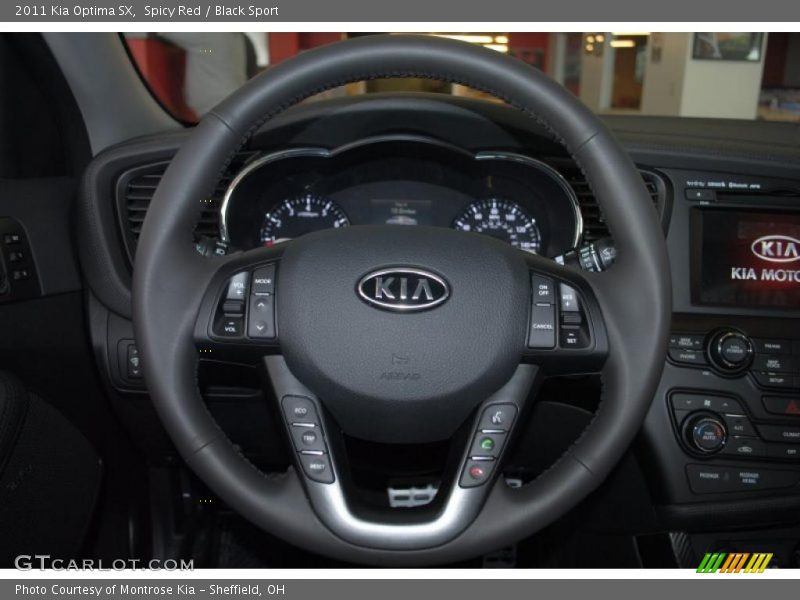  2011 Optima SX Steering Wheel