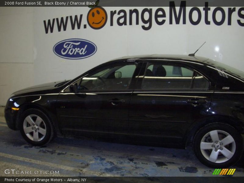 Black Ebony / Charcoal Black 2008 Ford Fusion SE