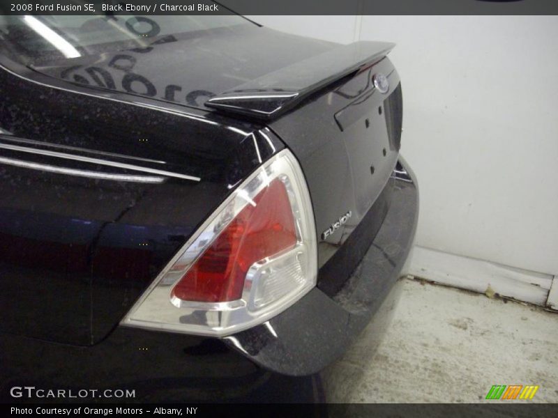 Black Ebony / Charcoal Black 2008 Ford Fusion SE