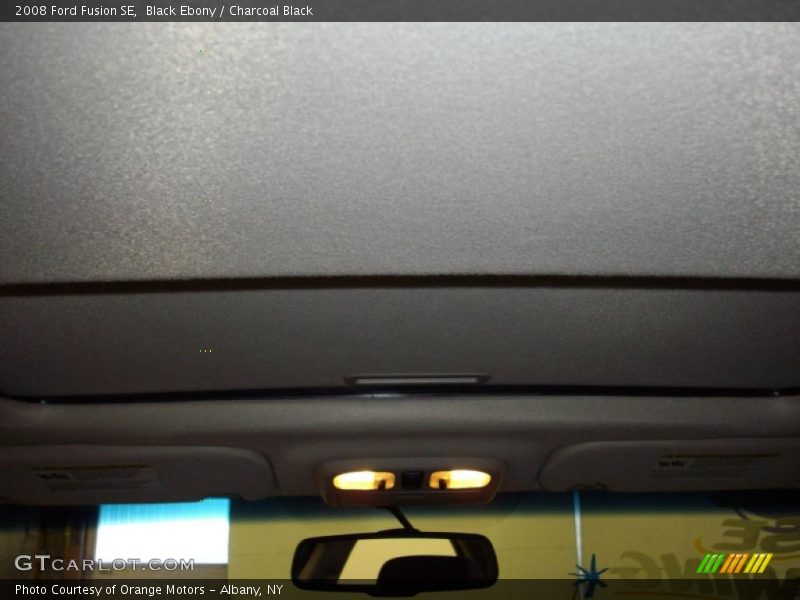Black Ebony / Charcoal Black 2008 Ford Fusion SE