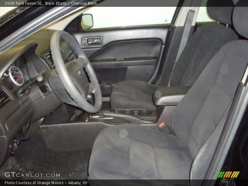 Black Ebony / Charcoal Black 2008 Ford Fusion SE