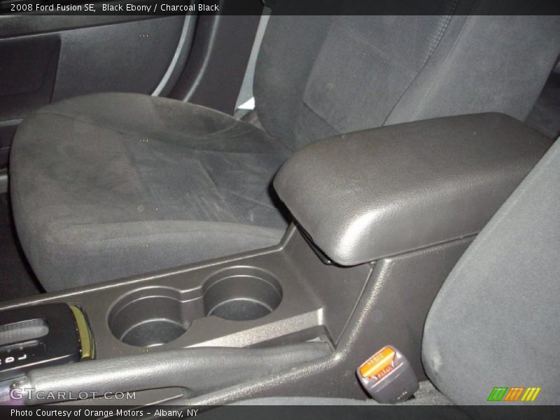 Black Ebony / Charcoal Black 2008 Ford Fusion SE
