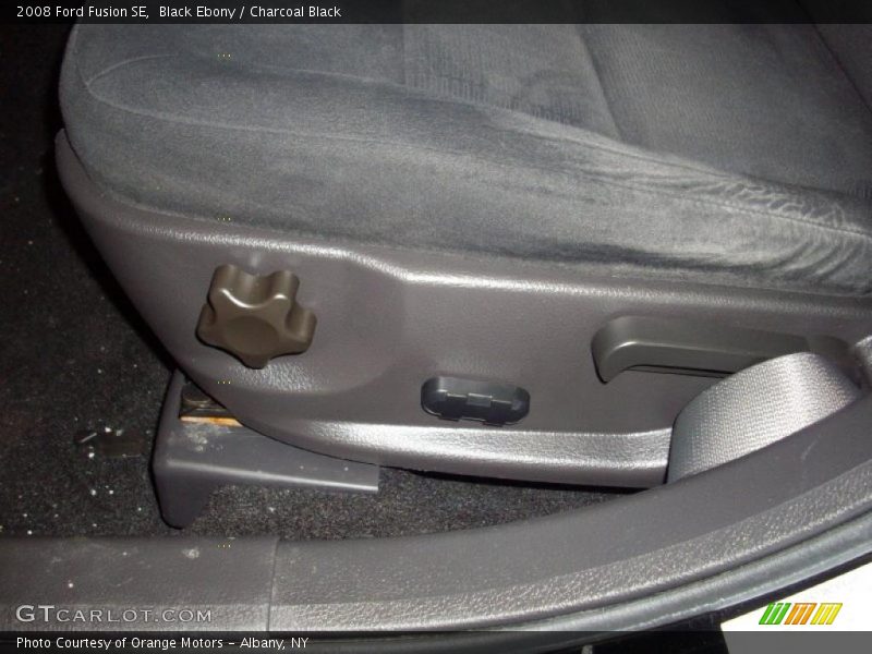 Black Ebony / Charcoal Black 2008 Ford Fusion SE