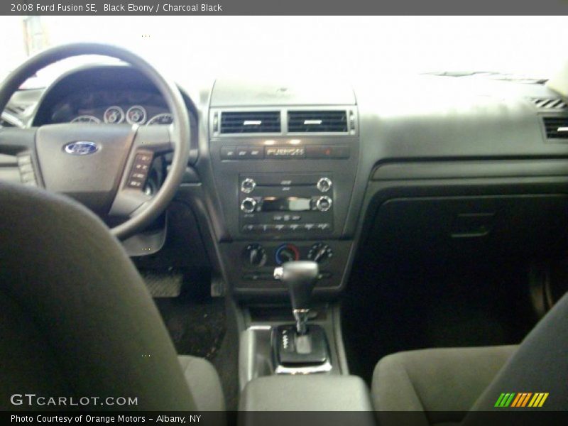 Black Ebony / Charcoal Black 2008 Ford Fusion SE