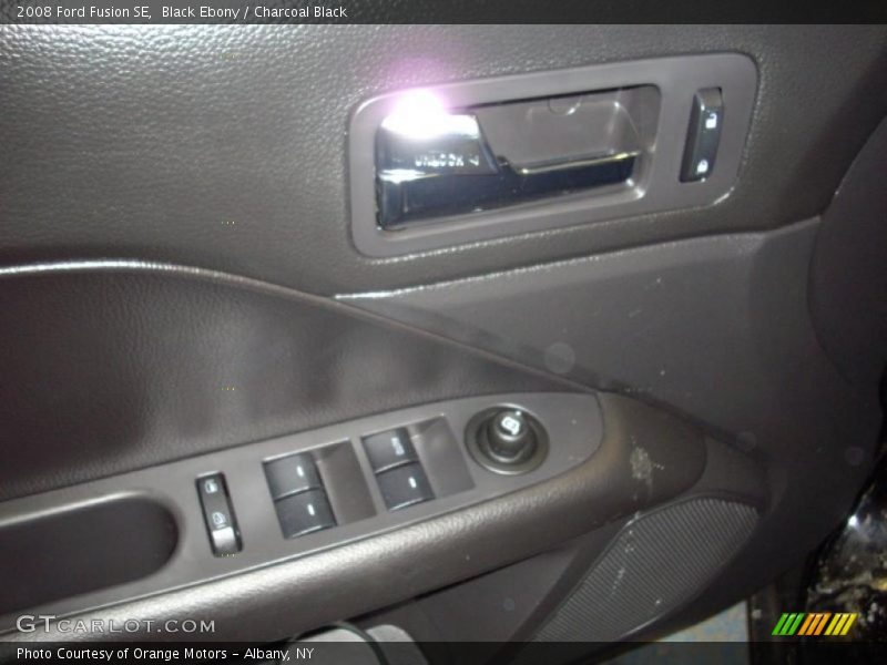 Black Ebony / Charcoal Black 2008 Ford Fusion SE