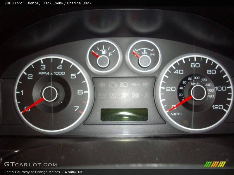 Black Ebony / Charcoal Black 2008 Ford Fusion SE