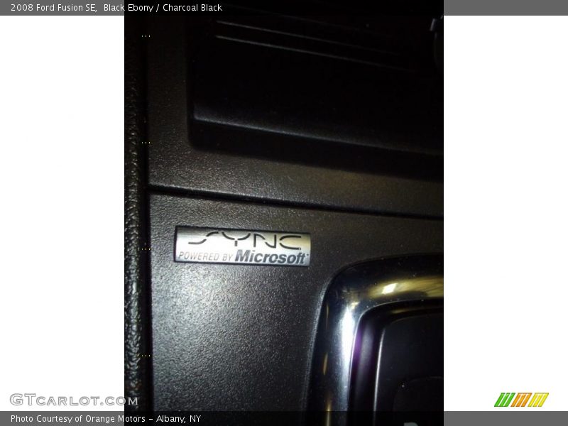 Black Ebony / Charcoal Black 2008 Ford Fusion SE
