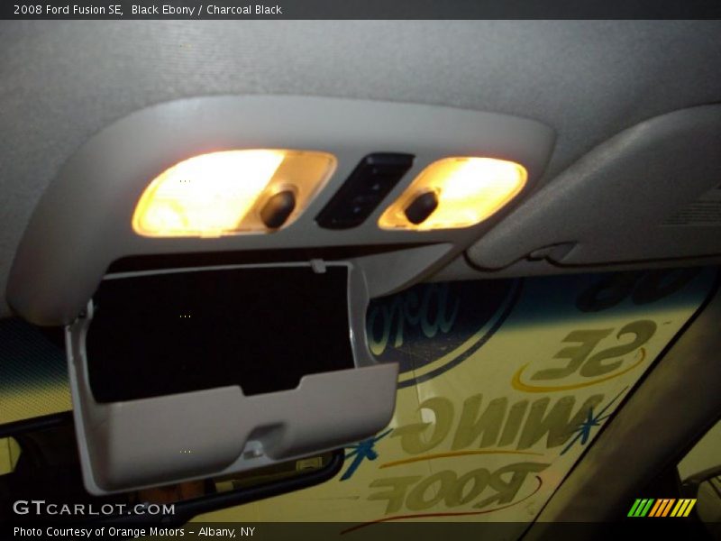 Black Ebony / Charcoal Black 2008 Ford Fusion SE