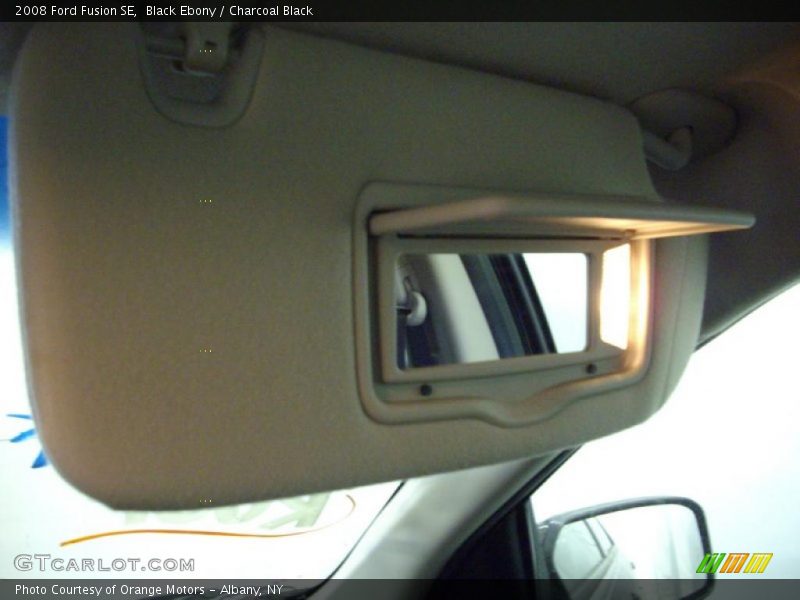 Black Ebony / Charcoal Black 2008 Ford Fusion SE