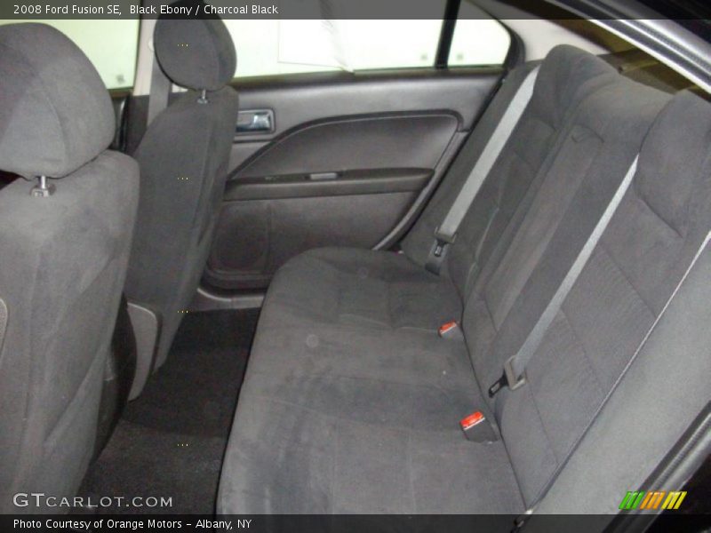 Black Ebony / Charcoal Black 2008 Ford Fusion SE