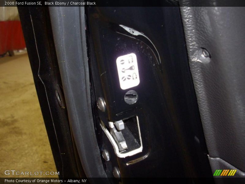 Black Ebony / Charcoal Black 2008 Ford Fusion SE