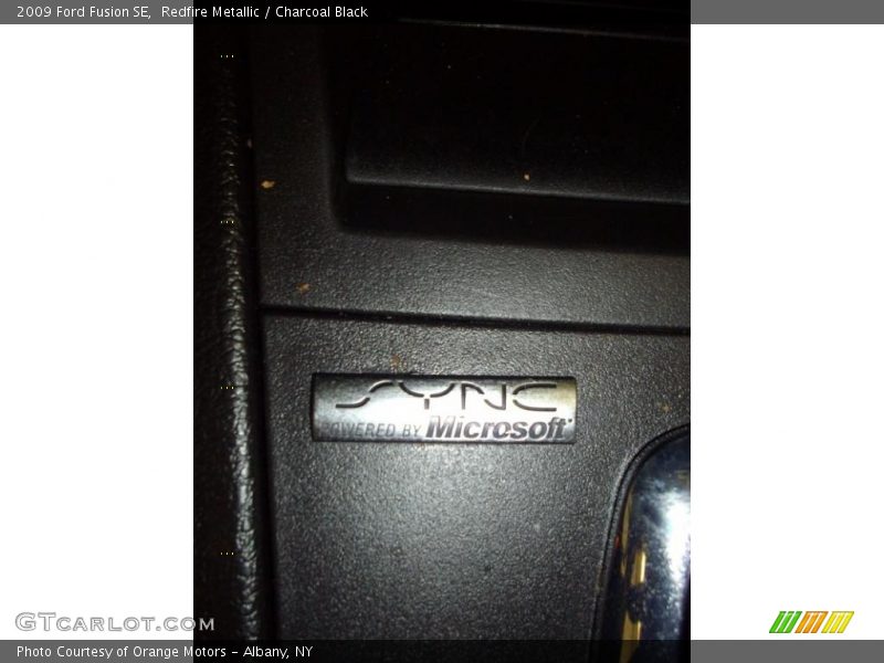 Redfire Metallic / Charcoal Black 2009 Ford Fusion SE