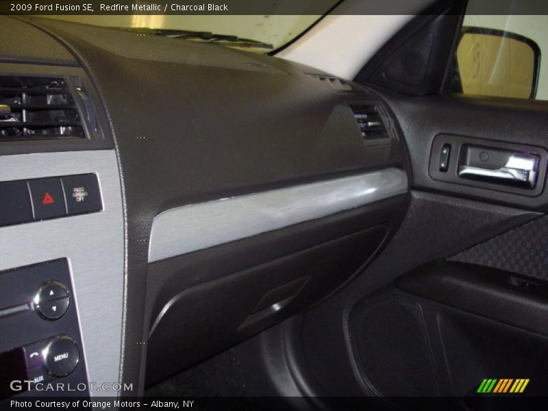 Redfire Metallic / Charcoal Black 2009 Ford Fusion SE