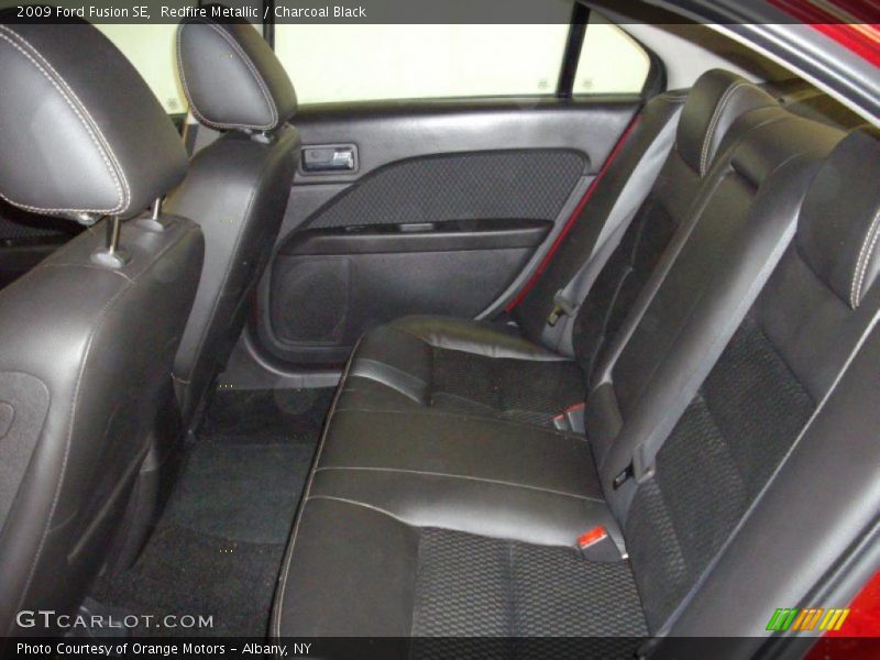 Redfire Metallic / Charcoal Black 2009 Ford Fusion SE