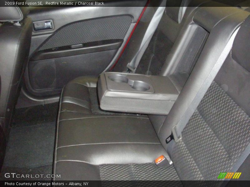 Redfire Metallic / Charcoal Black 2009 Ford Fusion SE