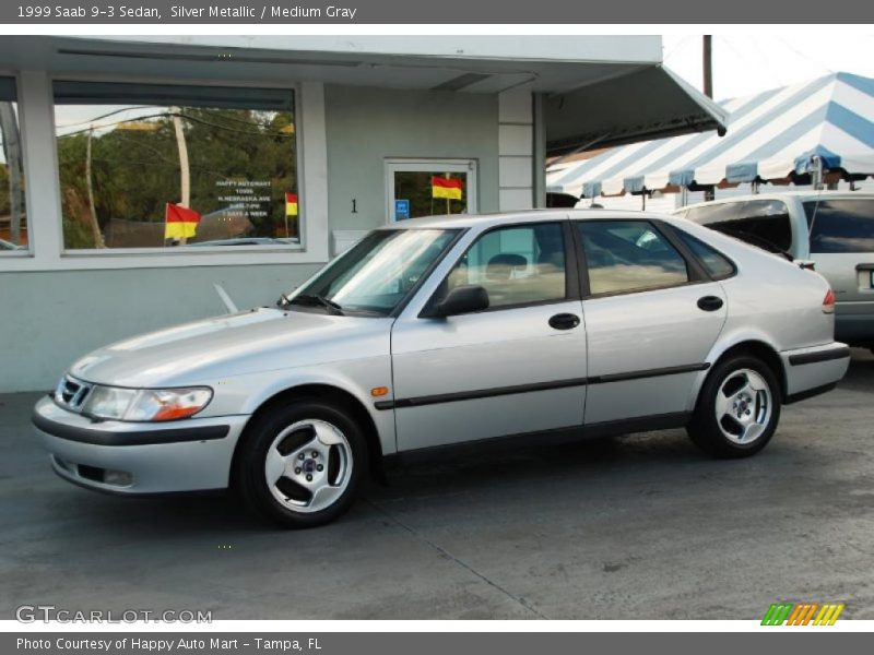  1999 9-3 Sedan Silver Metallic