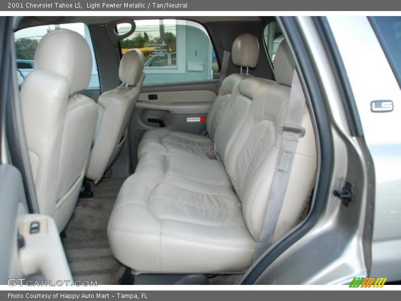  2001 Tahoe LS Tan/Neutral Interior