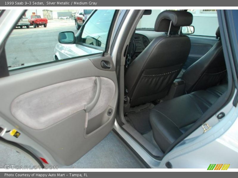 Silver Metallic / Medium Gray 1999 Saab 9-3 Sedan