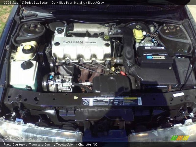  1998 S Series SL1 Sedan Engine - 1.9 Liter SOHC 8-Valve 4 Cylinder