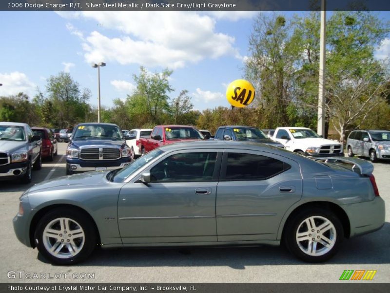 Silver Steel Metallic / Dark Slate Gray/Light Graystone 2006 Dodge Charger R/T