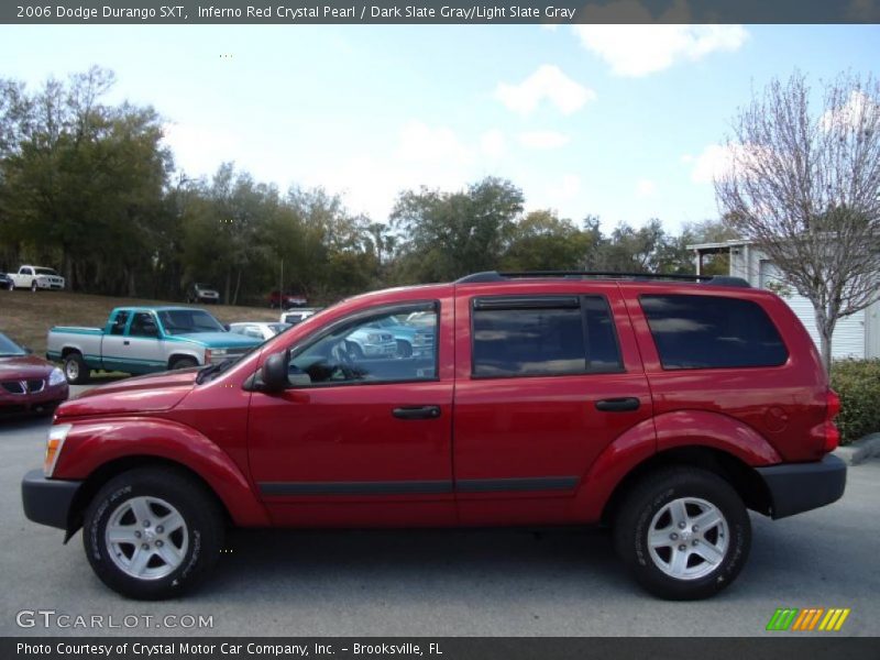 Inferno Red Crystal Pearl / Dark Slate Gray/Light Slate Gray 2006 Dodge Durango SXT