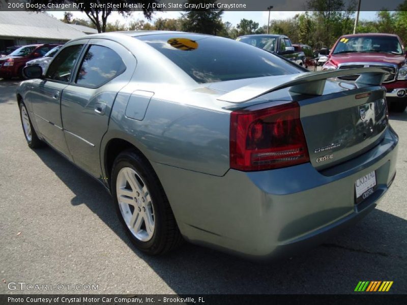 Silver Steel Metallic / Dark Slate Gray/Light Graystone 2006 Dodge Charger R/T