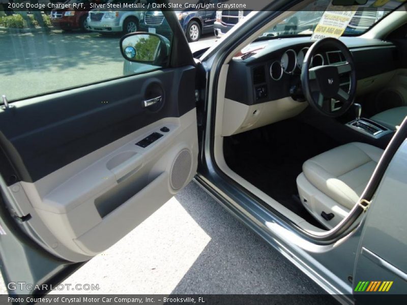 Silver Steel Metallic / Dark Slate Gray/Light Graystone 2006 Dodge Charger R/T