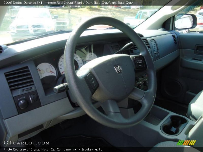 Inferno Red Crystal Pearl / Dark Slate Gray/Light Slate Gray 2006 Dodge Durango SXT