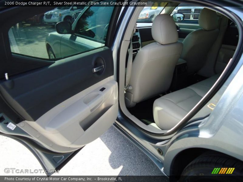 Silver Steel Metallic / Dark Slate Gray/Light Graystone 2006 Dodge Charger R/T