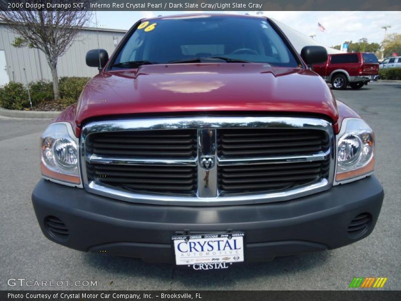 Inferno Red Crystal Pearl / Dark Slate Gray/Light Slate Gray 2006 Dodge Durango SXT