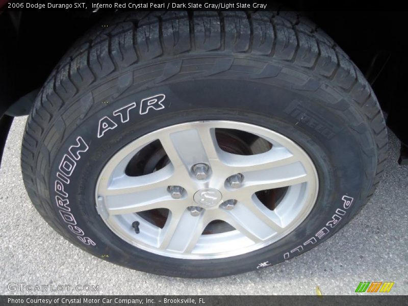 Inferno Red Crystal Pearl / Dark Slate Gray/Light Slate Gray 2006 Dodge Durango SXT