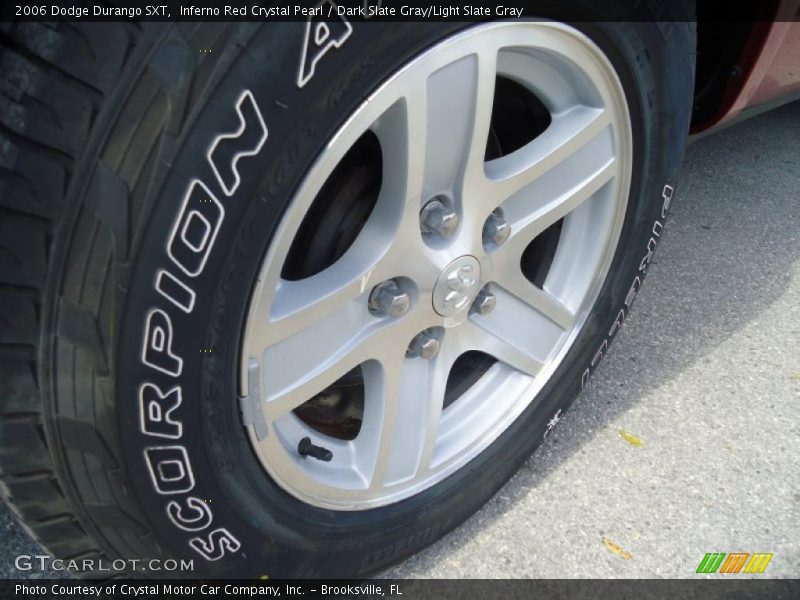 Inferno Red Crystal Pearl / Dark Slate Gray/Light Slate Gray 2006 Dodge Durango SXT