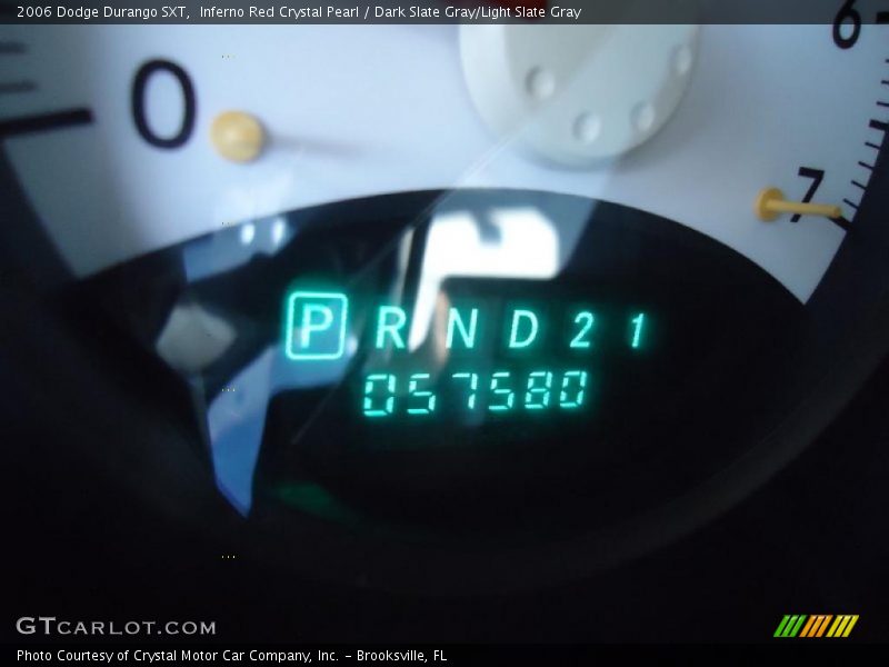 Inferno Red Crystal Pearl / Dark Slate Gray/Light Slate Gray 2006 Dodge Durango SXT