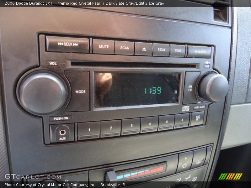 Controls of 2006 Durango SXT