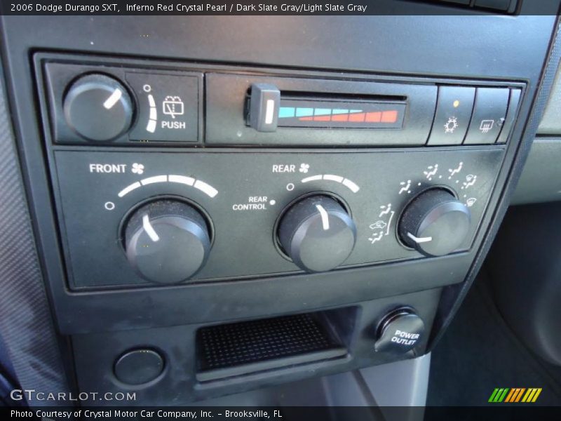 Inferno Red Crystal Pearl / Dark Slate Gray/Light Slate Gray 2006 Dodge Durango SXT