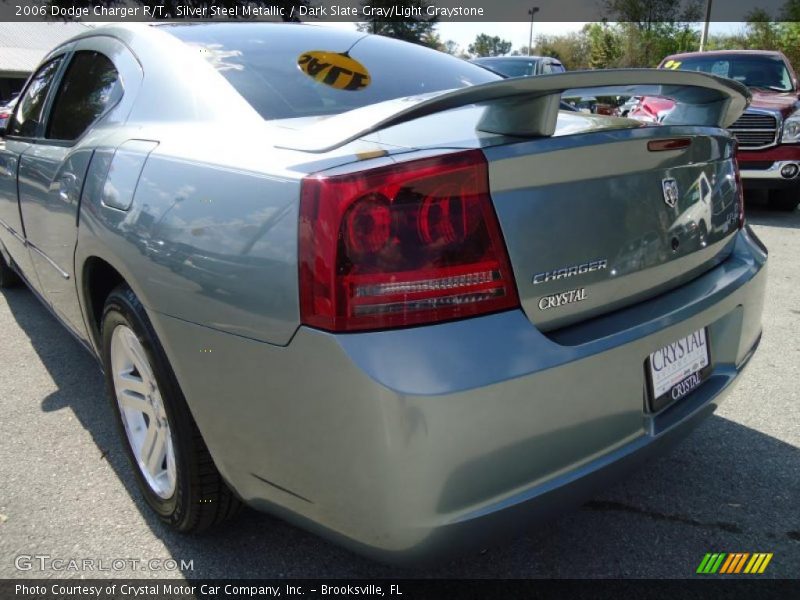 Silver Steel Metallic / Dark Slate Gray/Light Graystone 2006 Dodge Charger R/T