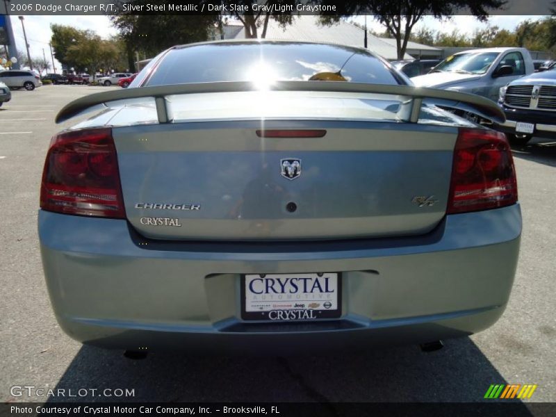 Silver Steel Metallic / Dark Slate Gray/Light Graystone 2006 Dodge Charger R/T