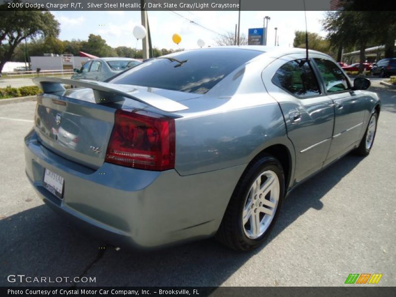 Silver Steel Metallic / Dark Slate Gray/Light Graystone 2006 Dodge Charger R/T