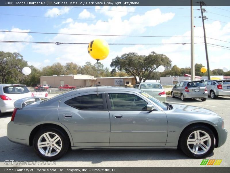 Silver Steel Metallic / Dark Slate Gray/Light Graystone 2006 Dodge Charger R/T