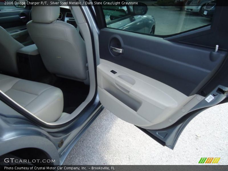 Silver Steel Metallic / Dark Slate Gray/Light Graystone 2006 Dodge Charger R/T