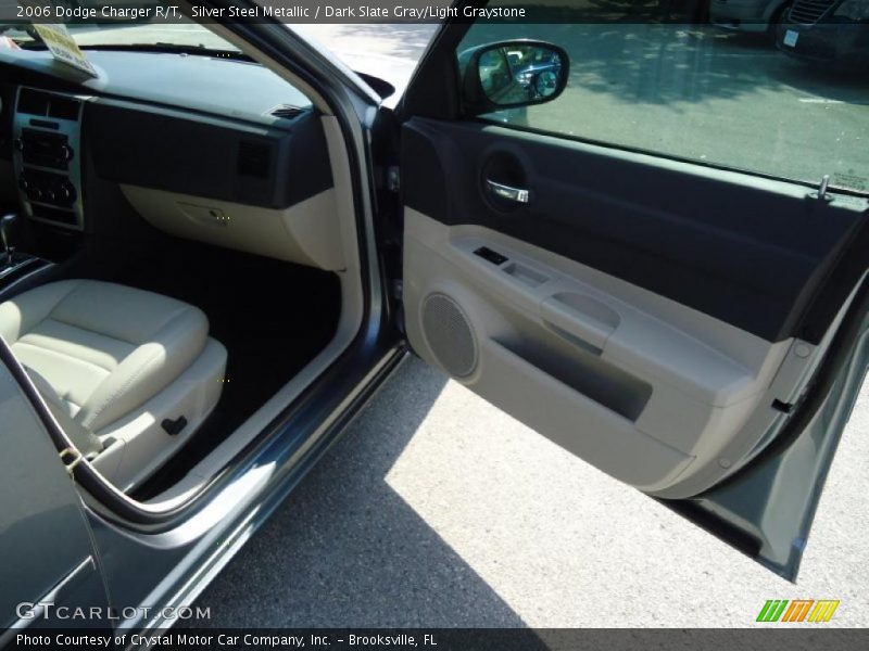 Silver Steel Metallic / Dark Slate Gray/Light Graystone 2006 Dodge Charger R/T