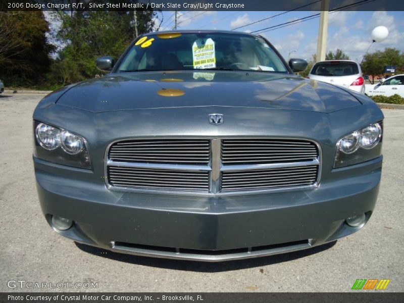 Silver Steel Metallic / Dark Slate Gray/Light Graystone 2006 Dodge Charger R/T