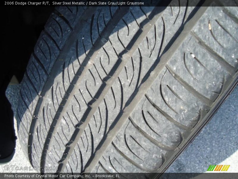 Silver Steel Metallic / Dark Slate Gray/Light Graystone 2006 Dodge Charger R/T